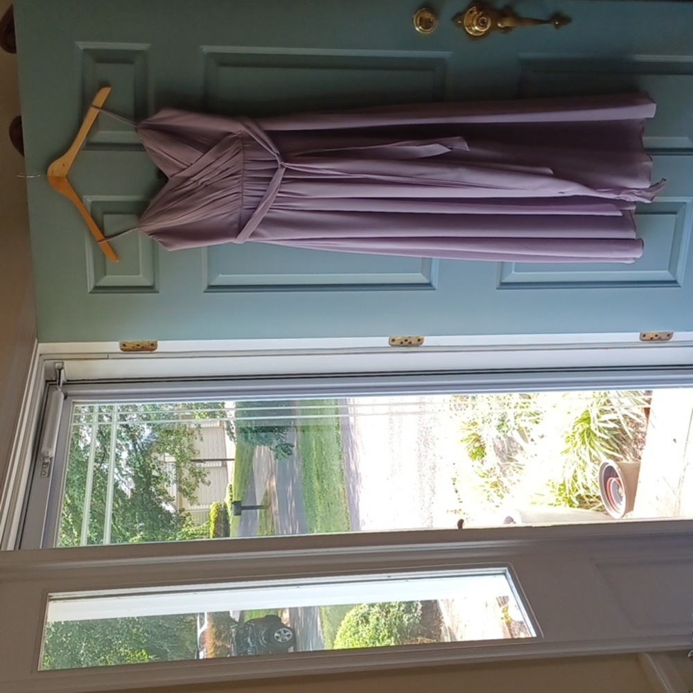 Lavender bridesmaid gown - Picture 7 of 13
